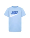Nike Boys' Futura Evergreen Graphic Tee - Little Kid In Aquarius Blue