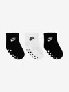 Nike Boys Futura Gripper Socks In Black