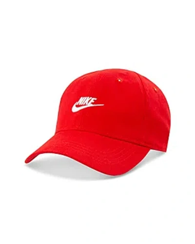 Nike Boys' Futura Logo Curved Brim Cap - Little Kid In Red