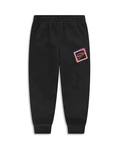 Nike Boys' Glow With Me Fleece Pants - Little Kid In Black