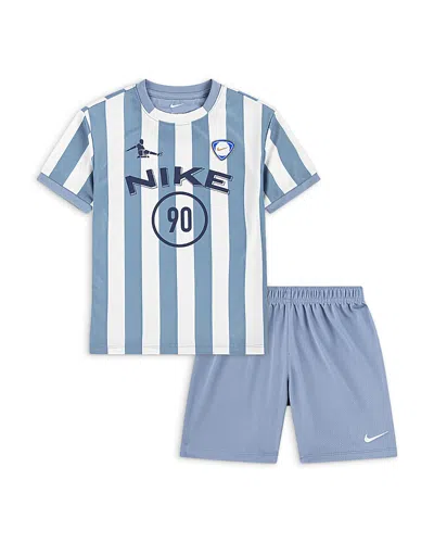 Nike Boys' Goal Mode Jacquard Tee & Shorts, 2-piece Set - Little Kid In Multi
