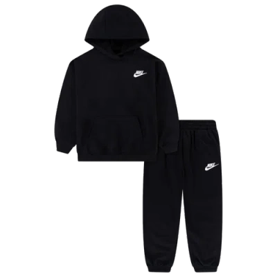 Nike Kids' Boys Infant  Club Fleece Oversized Set In Black