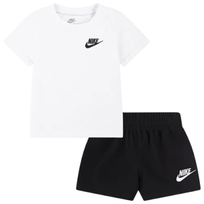 Nike Kids' Boys Infant   Club Lbr Knit Shorts Set In Black