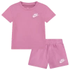 Nike Boys Infant   Club Lbr Knit Shorts Set In Magic Flamingo