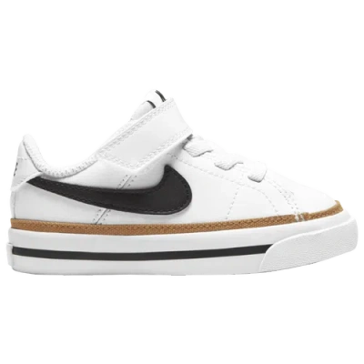 Nike Kids' Boys  Court Legacy In White/desert Orche