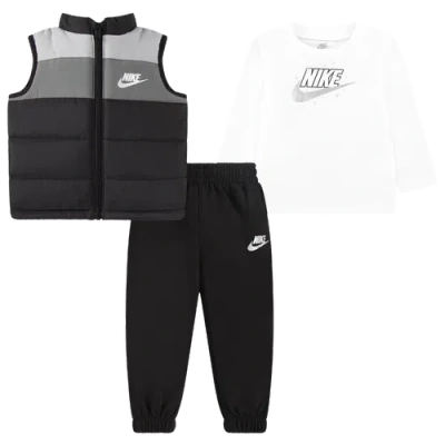 Nike Kids' Boys Infant   Nsw Colorblock Vest Set In Black