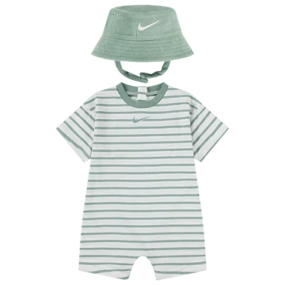 Nike Kids' Boys Infant   Romper With Bucket Hat In Multi
