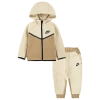 Nike Boys Infant   Tech Fleece Full-zip Set In Light Khaki
