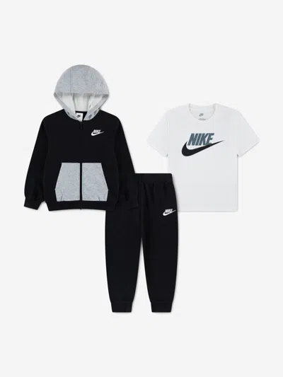 Nike Babies' Boys Lifestyle Hoody Tracksuit In Multi