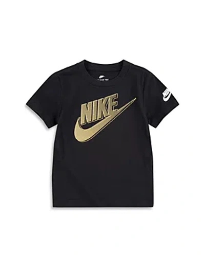 Nike Boys' Logo Graphic Tee - Little Kid In Black