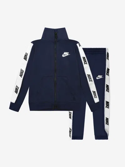 Nike Boys Logo Tracksuit 6 - 7 Years Blue By Childsplay Clothing