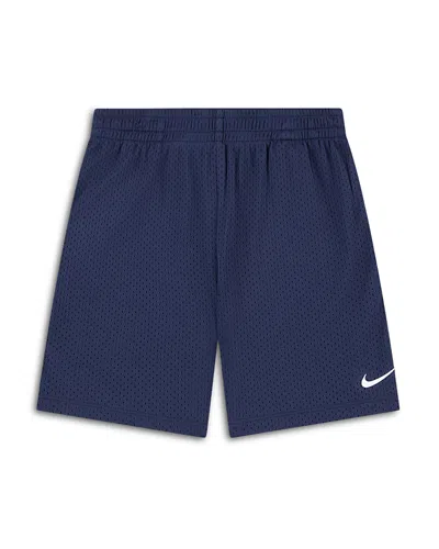 Nike Boys' Multi Mesh Logo Shorts - Little Kid In Blue