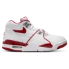 Nike Kids White & Red Air Flight 89 Big Kids Sneakers In Varsity Red/wolf Grey/white