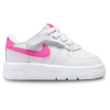 Nike Boys  Air Force 1 Low Easyon In White/laser Fuchsia
