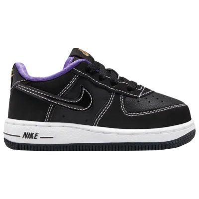 Nike Kids' Boys  Air Force 1 Lv8 In Grey/black/black