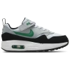 Nike Boys  Air Max 1 Easyon In White/stadium Green/pure Platinum