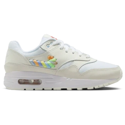 Nike Kids' Boys  Air Max 1 Se In White/metallic