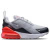 Nike Air Max 270 Big Kids' Shoes In White/wolf Grey