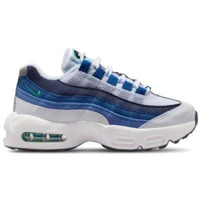 Nike Kids' Boys  Air Max 95 Prm Emerald In Blue