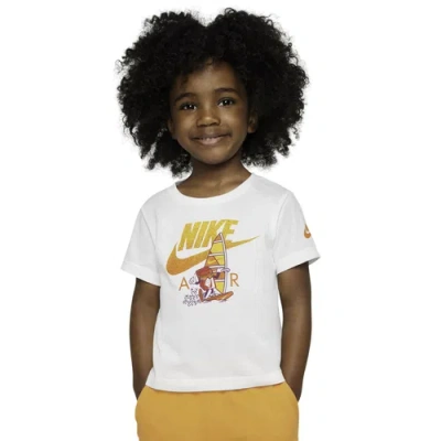 Nike Kids' Boys  Air Short Sleeve T-shirt In White/multi