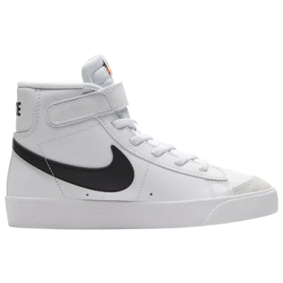 Nike Kids' Boys  Blazer Mid '77 In White/black/orange