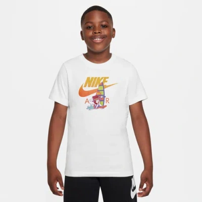 Nike Kids' Boys  Boxy 2 T-shirt In Multi/white