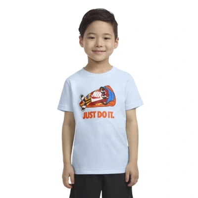 Nike Kids' Boys  Boxy Art T-shirt In Blue/multi