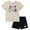 Nike Boys   Boxy T-shirt & Shorts Set In Black/black