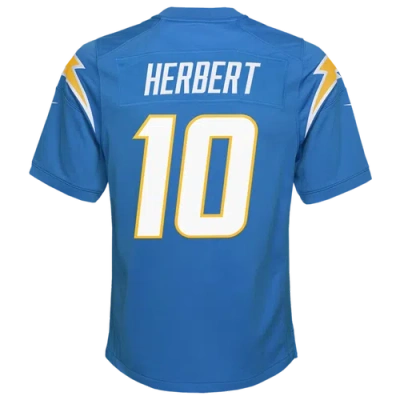 Nike Kids' Boys Justin Herbert  Chargers Game Jersey In Powder Blue