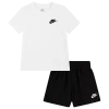 Nike Boys  Club Lbr Knit Shorts Set In Black