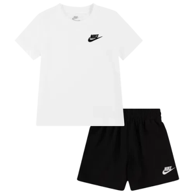 Nike Kids' Boys  Club Lbr Knit Shorts Set In Black