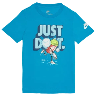 Nike Kids' Boys  Cool After School T-shirt In Laser Blue