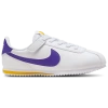 Nike Cortez Easyon Little Kids' Shoes In White/purple