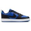 Nike Court Borough Low Recraft Big Kids' Shoes In Black/white/game Royal
