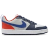 Nike Boys  Court Borough Low Recraft In Midnight Navy/hyper Royal/team Orange