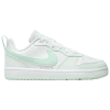 Nike Boys  Court Borough Low Recraft In White/mint Foam/barely Green
