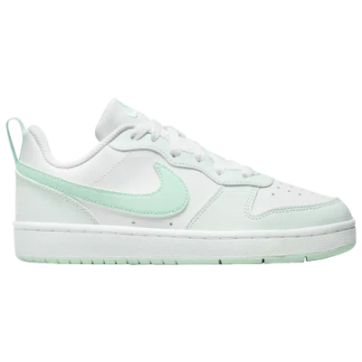 Nike Kids' Boys  Court Borough Low Recraft In White/mint Foam/barely Green