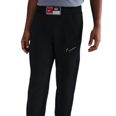 Nike Kids' Boys  Culture Of Basketball Fleece Pant In Black