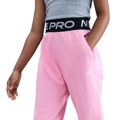 Nike Kids' Boys  Dri-fit Fleece Jogger In Pink