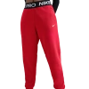 Nike Boys  Dri-fit Fleece Jogger In Red