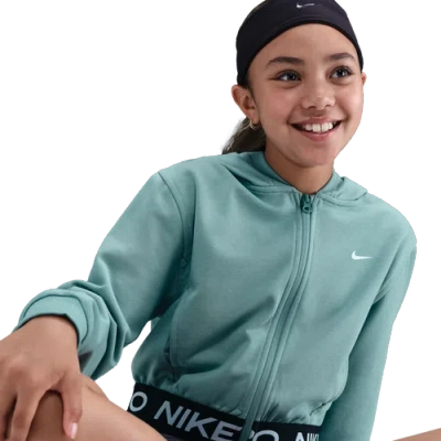 Nike Kids' Boys  Dri-fit Full-zip Fleece Hoodie In Green