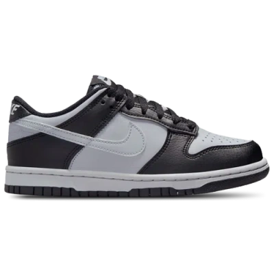 Nike Kids' Boys  Dunk Low Tkac In Black/grey