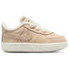 Nike Boys Infant   Force 1 Crib Lil In Pale Ivory/sail/dark Raisin