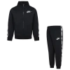 Nike Boys  Full-zip Set With Logo Taping In Black