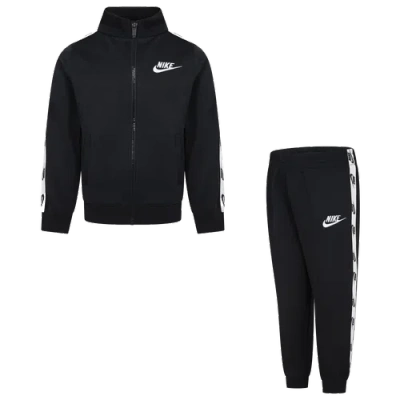 Nike Kids' Boys  Full-zip Set With Logo Taping In Black