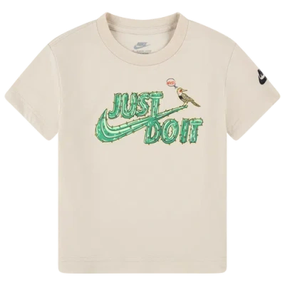 Nike Kids' Boys  Graphic Icon T-shirt In Brown/sanddrift