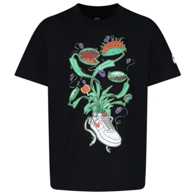 Nike Kids' Boys  Graphic T-shirt In Black/black