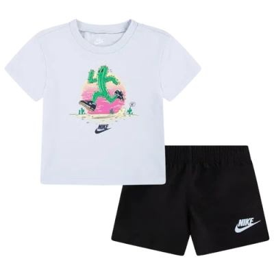 Nike Kids' Boys  Grow For It Shorts Set In Black/black