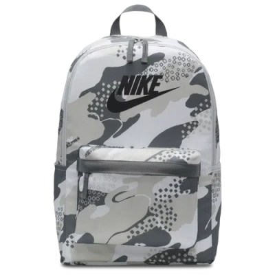 Nike Kids' Boys  Heritage Backpack In Lt Orewood Brown/white/hydrangeas
