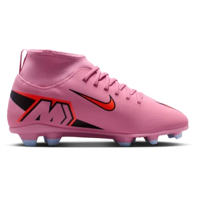 Nike Kids' Boys  Jr Superfly 10 Club Fg/mg In Pink